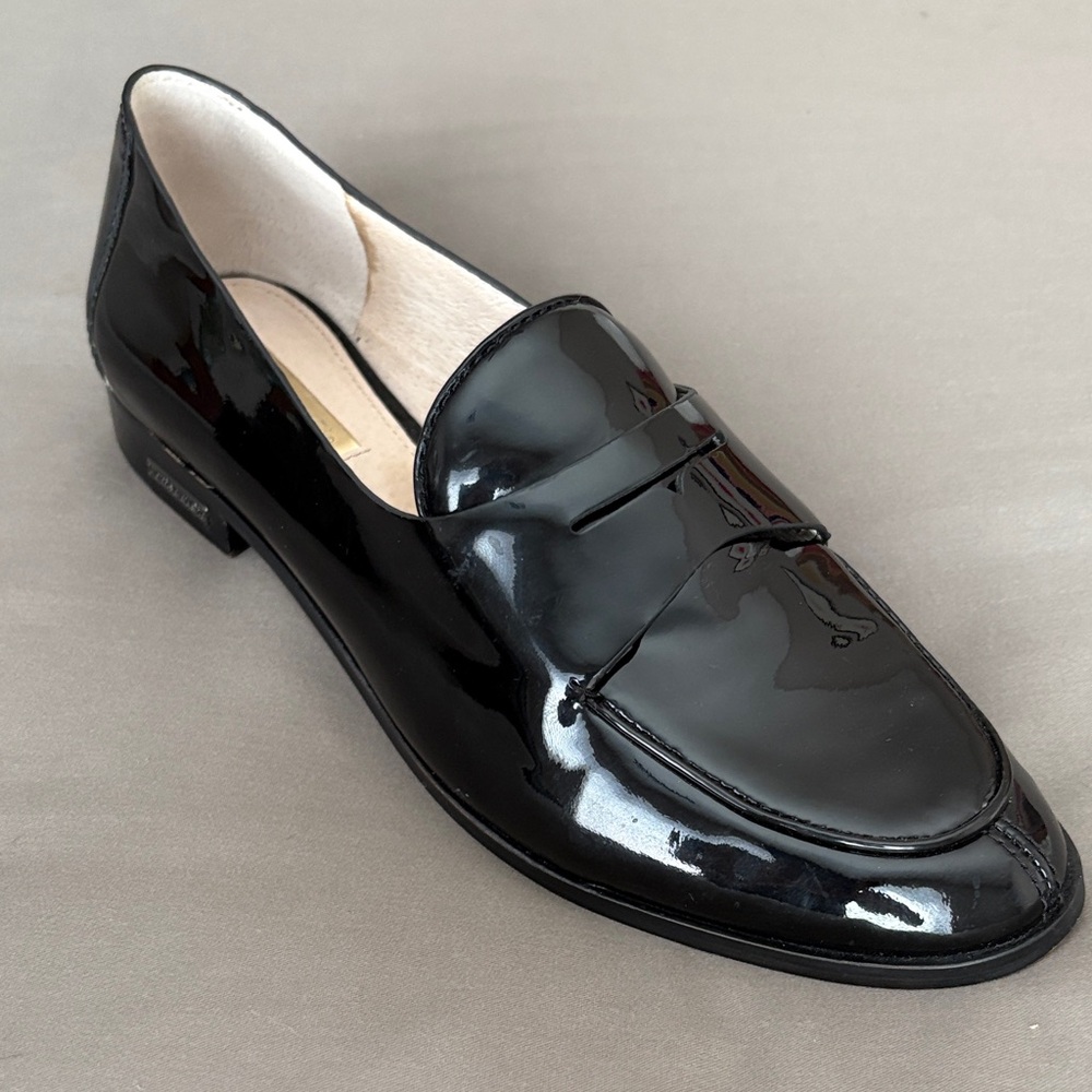 Louise et Cie Black Patent Loafers - Picture 12 of 13